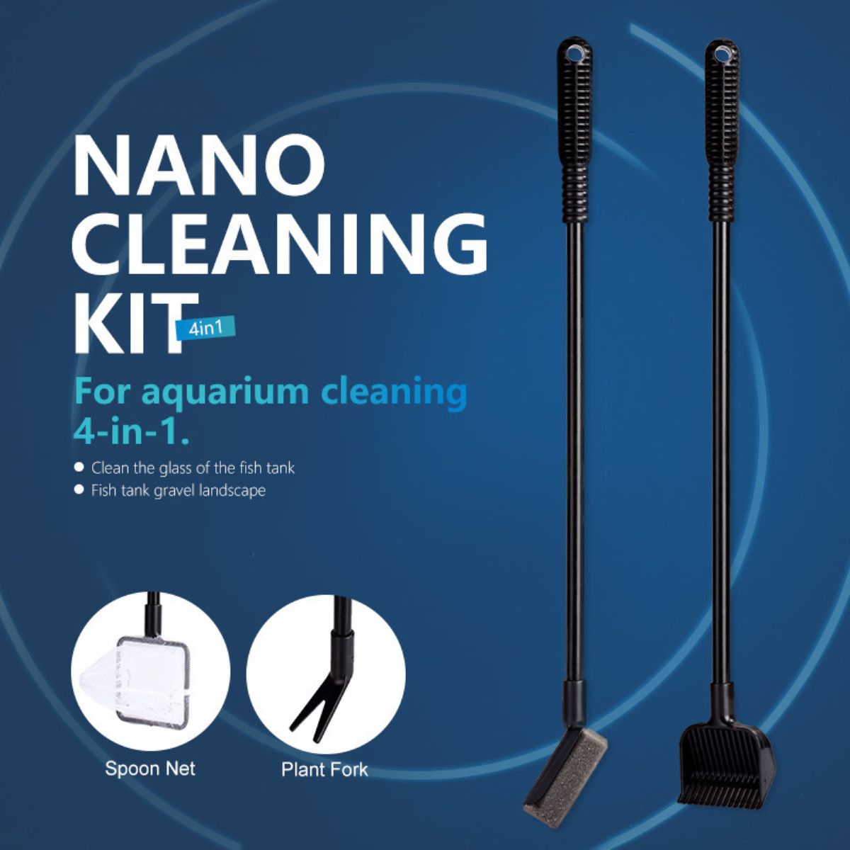 4-in1-Aquarium-Cleaning-Kit-Tool-Fish-Tank-Algae-Vacuum-Gravel-Cleaner-Brush-Set-1679709