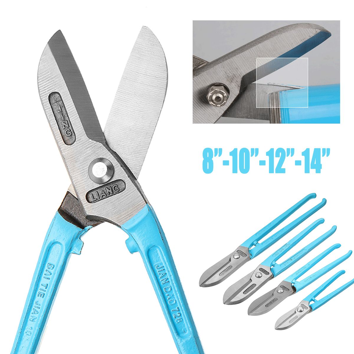 8101214-Inch-Straight-Tin-Snips-Shears-Metal-Aluminum-Tin-Cutter-for-Cutting-Aluminum-Thin-Metal-She-1351785