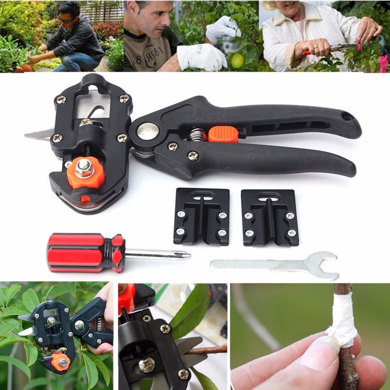 Carbon-Steel-Fruit-Tree-Pro-Pruning-Shears-Scissor-Grafting-Cutting-Tools-Set-1137762