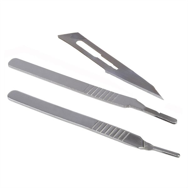 DANIU-40pcs-Carbon-Steel-Surgical-Scalpel-Blade-with-2pcs-Handle-937057