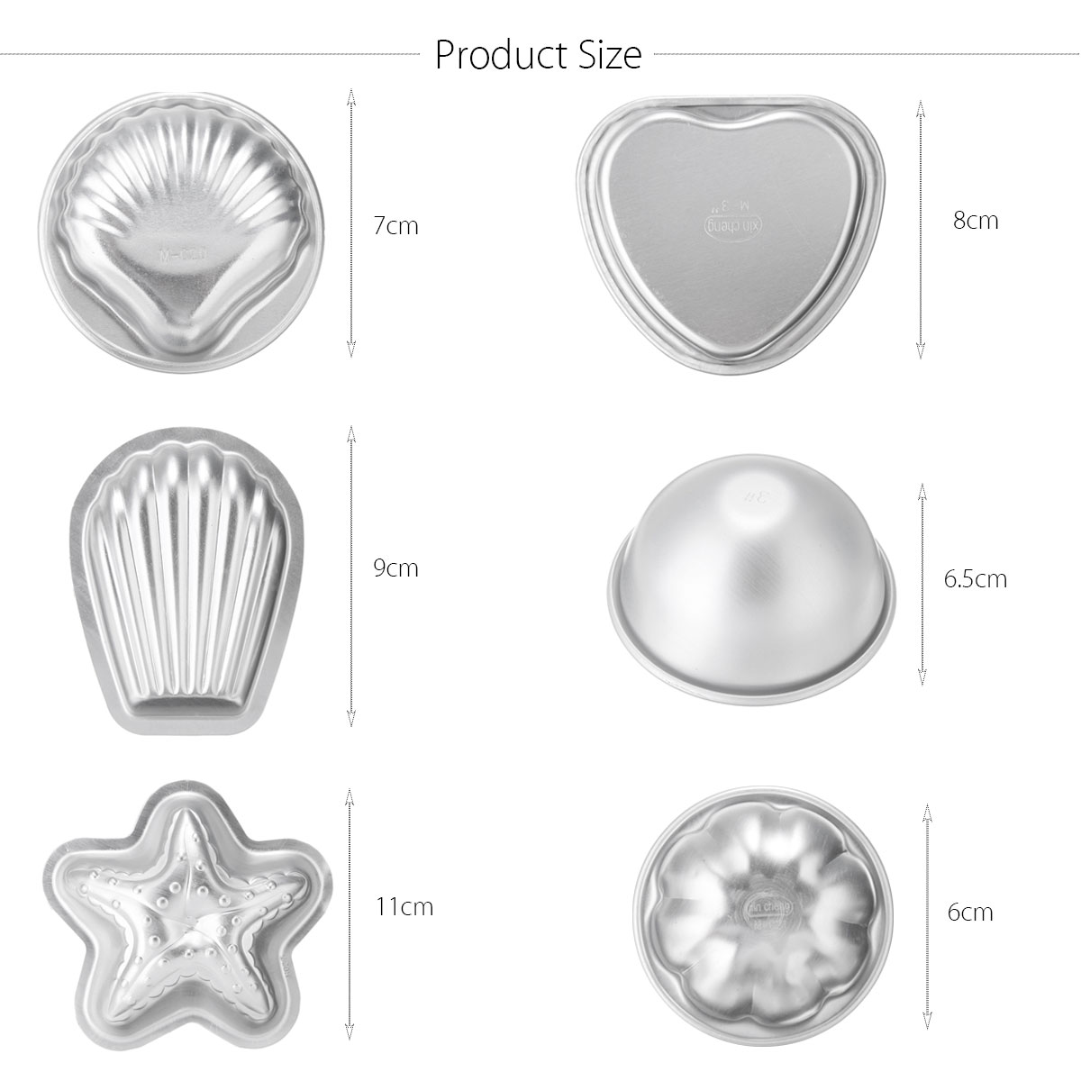 12Pcs-6-Set-6-Shape-Aluminum-Bath-Molds-Desert-Mould-DIY-Homemade-Craft-1459196