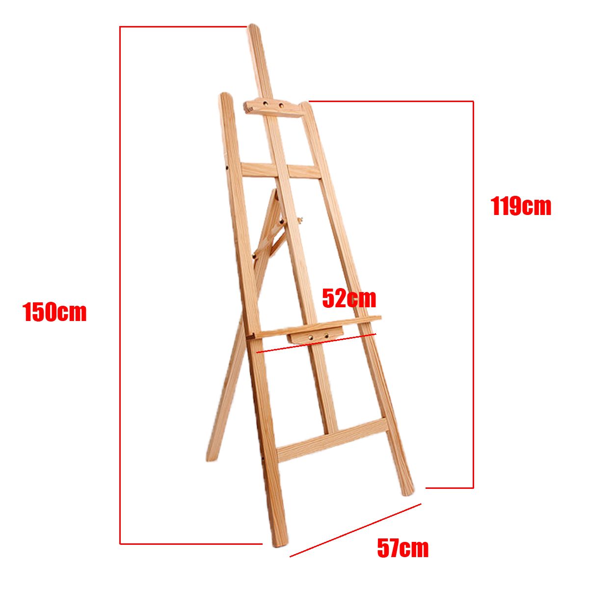 150CM-Professional-Art-Easel-Artist-Folding-Drawing-Sketchbook-for-Artists-Wooden-Easel-Paint-Sketch-1515871