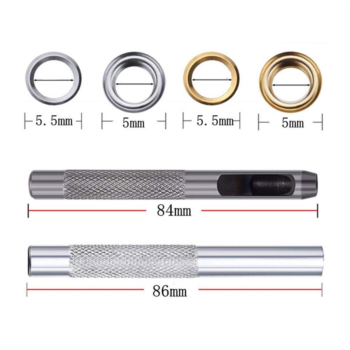 150PCS-Clothing-Luggage-Accessories-Eyelet-Button-Eyelet-Button-DIY-Tool-Kit-Copper-1731520