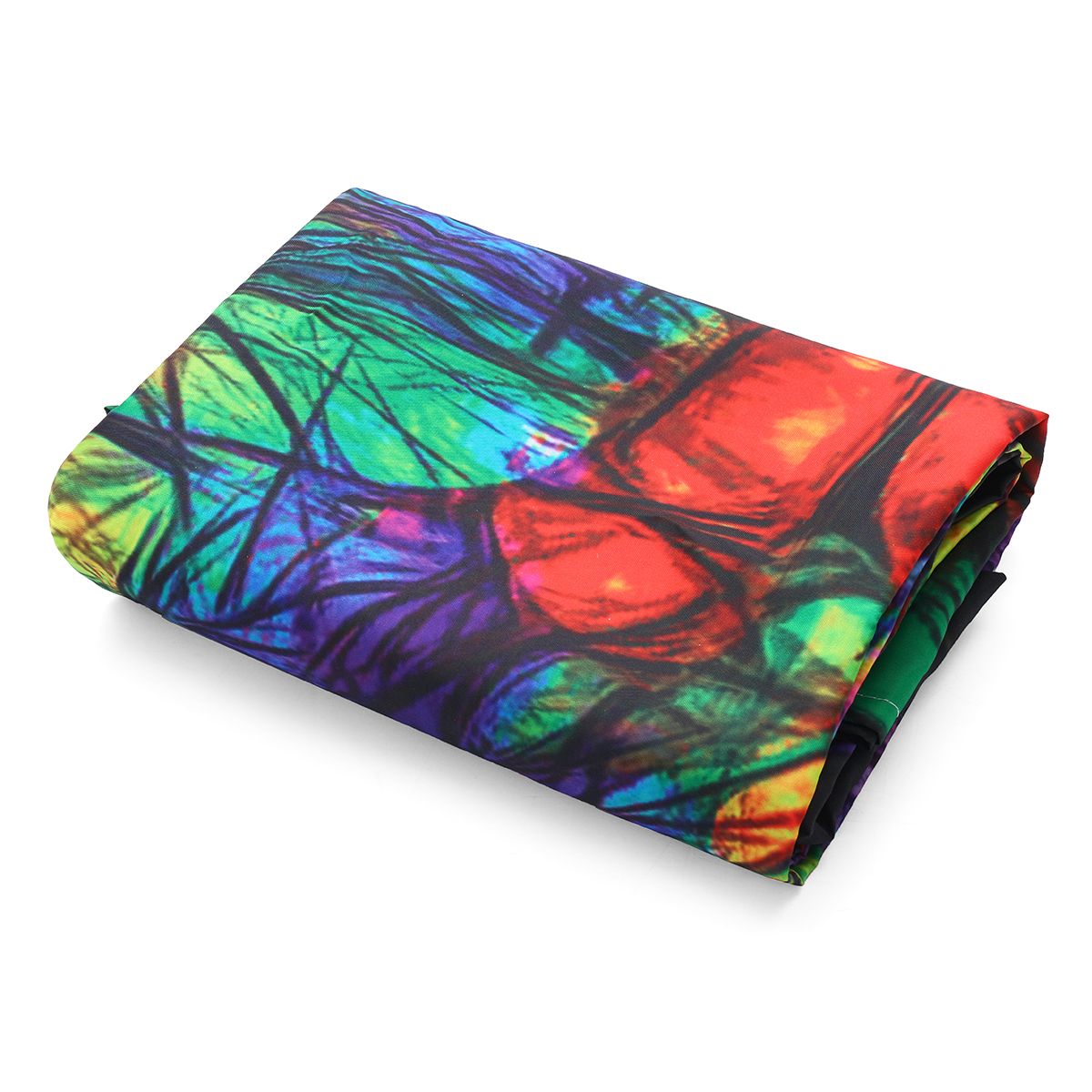 180x180cm-Colorful-Tree-Leaves-Waterproof-Bathroom-Shower-Curtain-w-12-Hooks-1558895