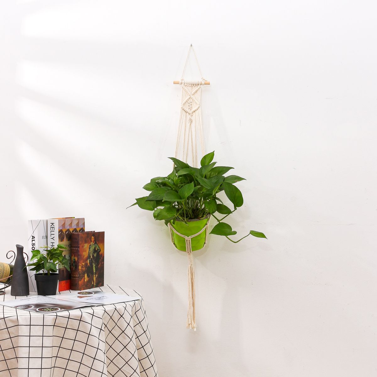 1M-Pot-Holder-Macrame-Plant-Hanger-Hanging-Basket-Hemp-Rope-Braid-Craft--Decoration-1730861