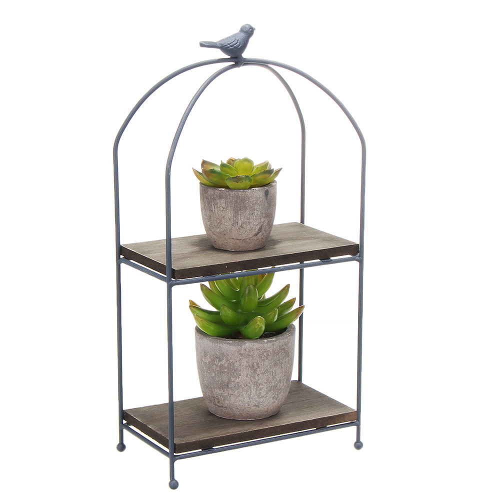 2-Tier-Plant-Stand-Metal-Flower-Pot-Garden-Shelf-Display-Rack-Outdoor-Indoor-1681620