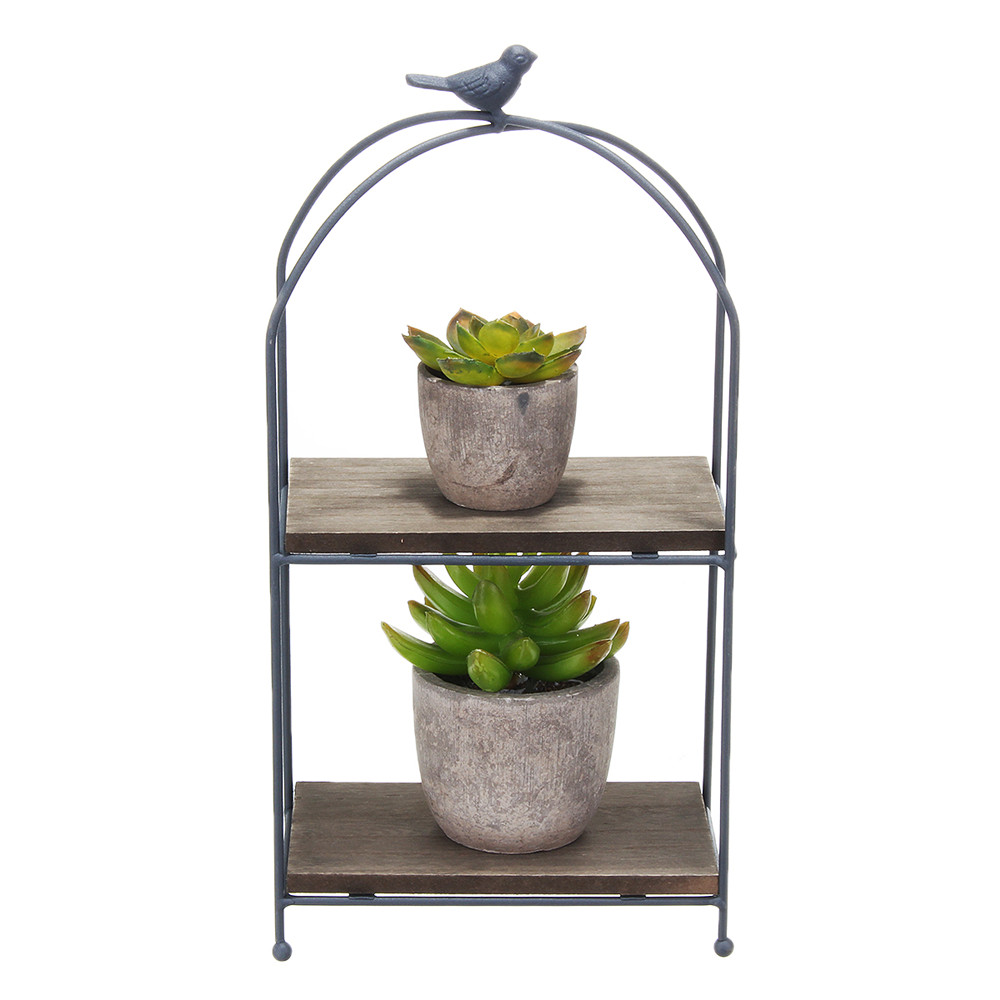 2-Tier-Plant-Stand-Metal-Flower-Pot-Garden-Shelf-Display-Rack-Outdoor-Indoor-1681620