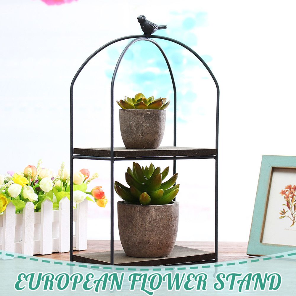 2-Tier-Plant-Stand-Metal-Flower-Pot-Garden-Shelf-Display-Rack-Outdoor-Indoor-1681620