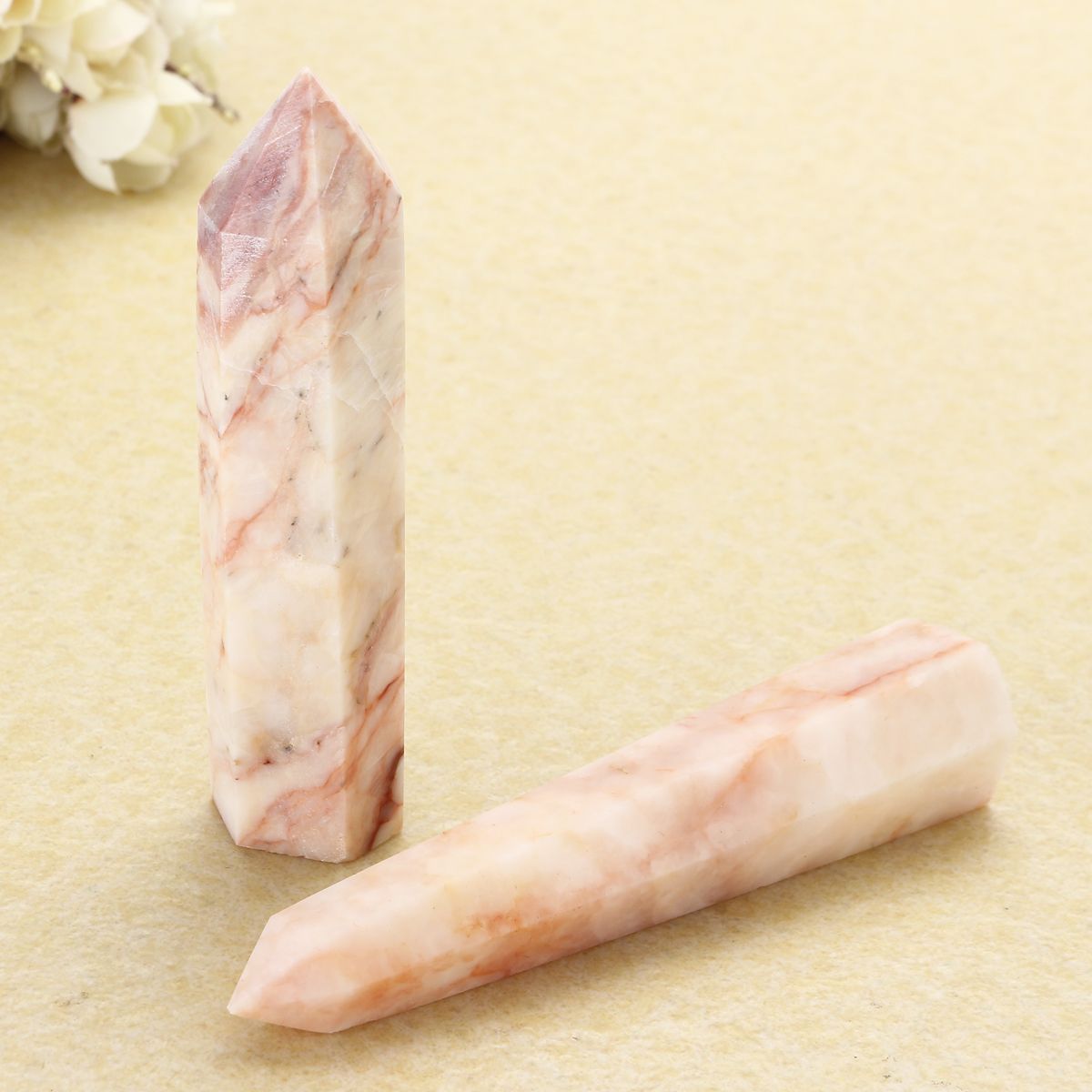 200g-Natural-Rhodochrosite-Crystals-Obelisk-Quartz-Point-Healing-Gemstone-Mineral-1535719