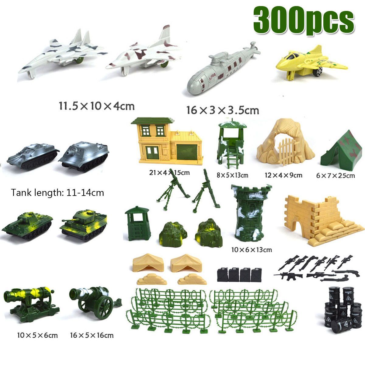 200pcs300pcs-Army-Soldier-Military-Model-DIY-War-Scene-Kids-Toys-1472979