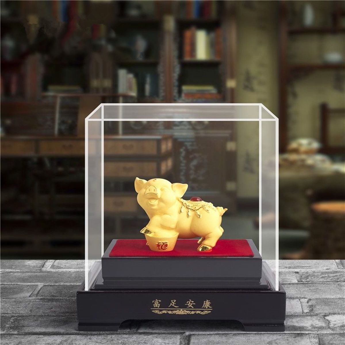 2019-Chinese-Zodiac-Gold-Pig-Money-Wealth-Statue-Office-Home-Decorations-Ornament-Gift-1515810