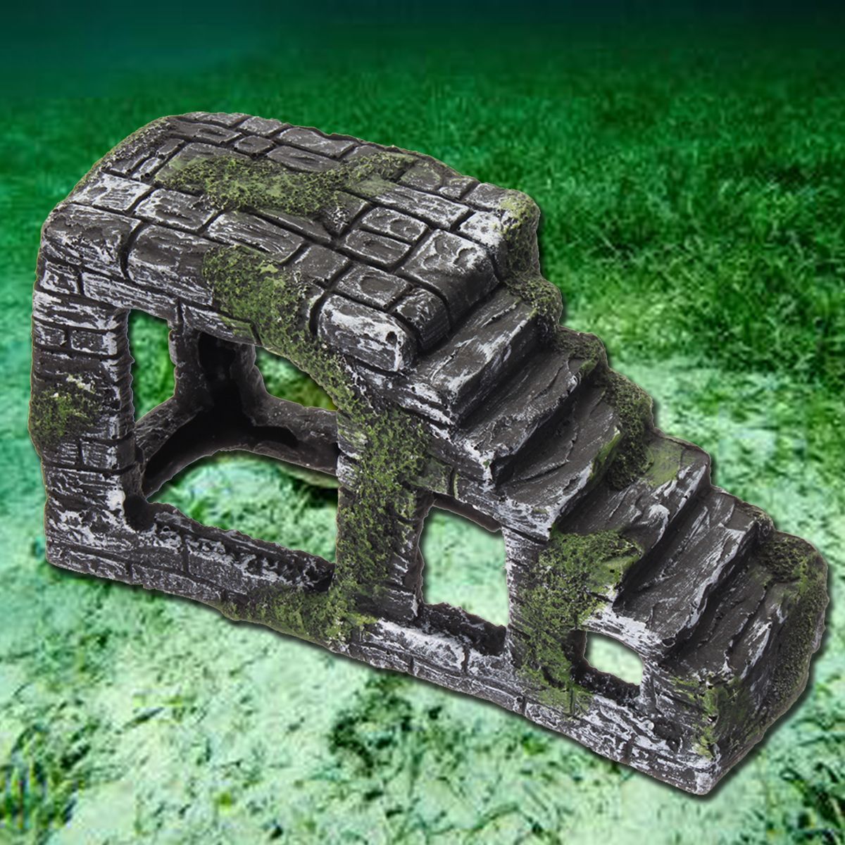 20CM-Reptile-Turtle-Basking-Frog-Floating-Platform-Ladder-Cave-Rock-Aquarium-Decorations-1460340