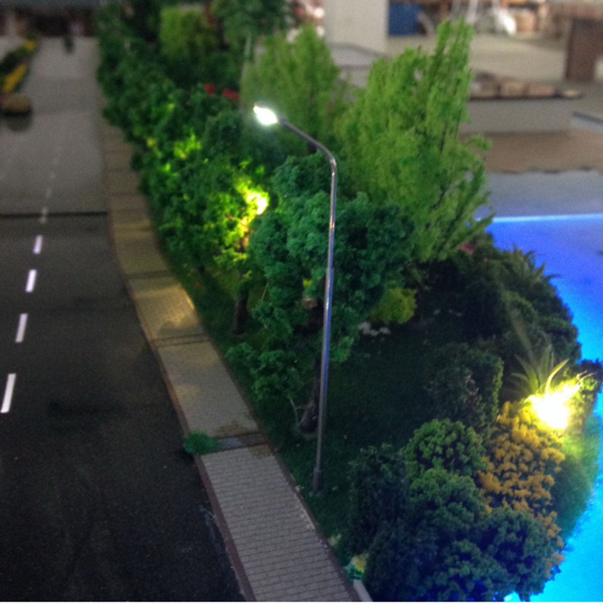 20Pcs-Railway-Train-Lamp-Mini-Analog-Street-LED-Light-Model-1426718