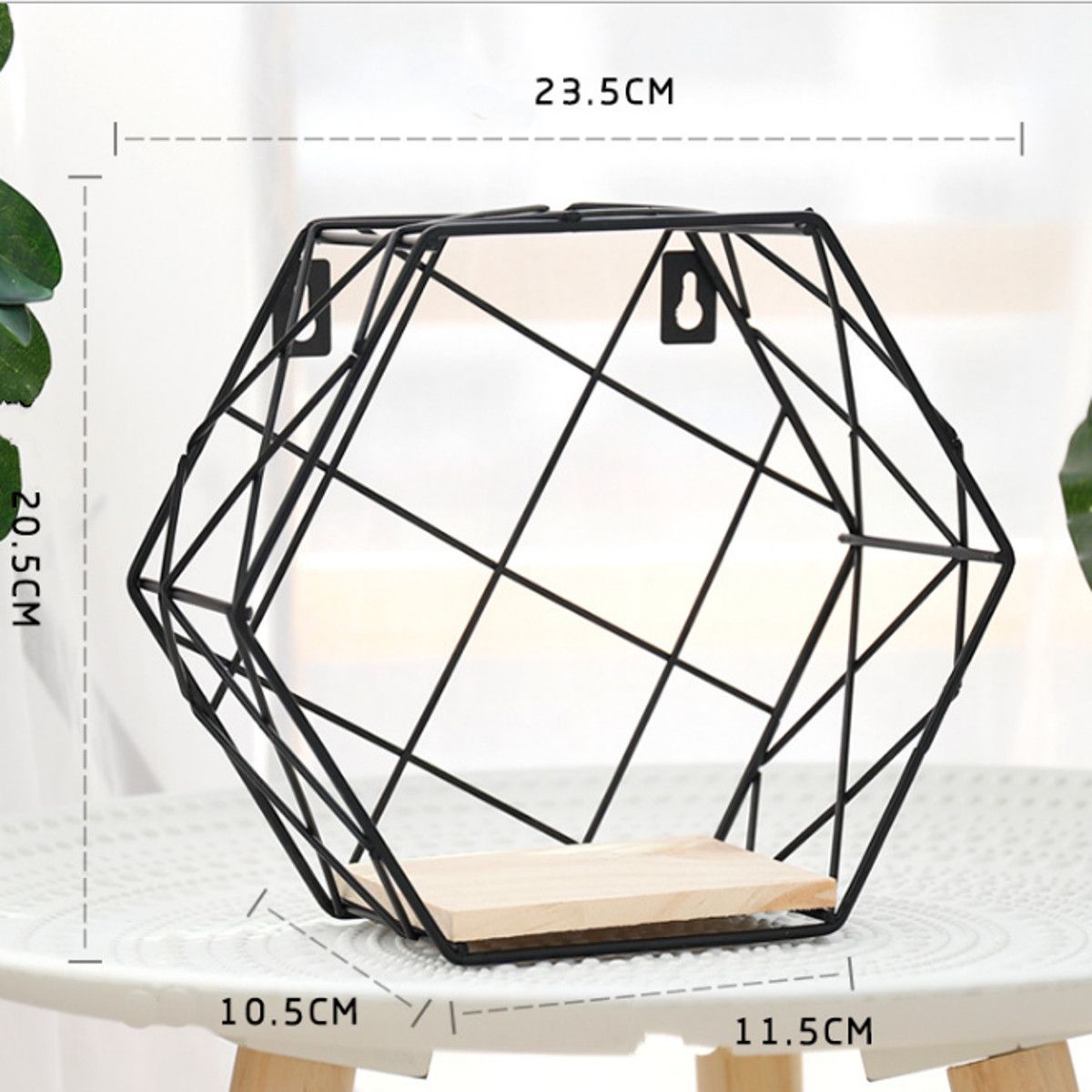 20cm-Hexagon-Wall-Shelf-Rack-Twill-Trellis-Storage-Holders-Wooden-Rack-Holder-Home-Decor-Kitchen-1333058