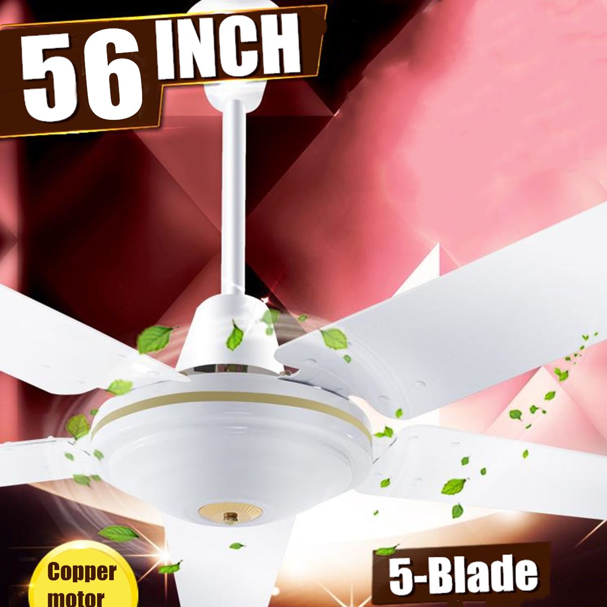 220V---50Hz-120W-Power-5-Blades-Mini-Energy-Saving-Ceiling-Fan-1525526