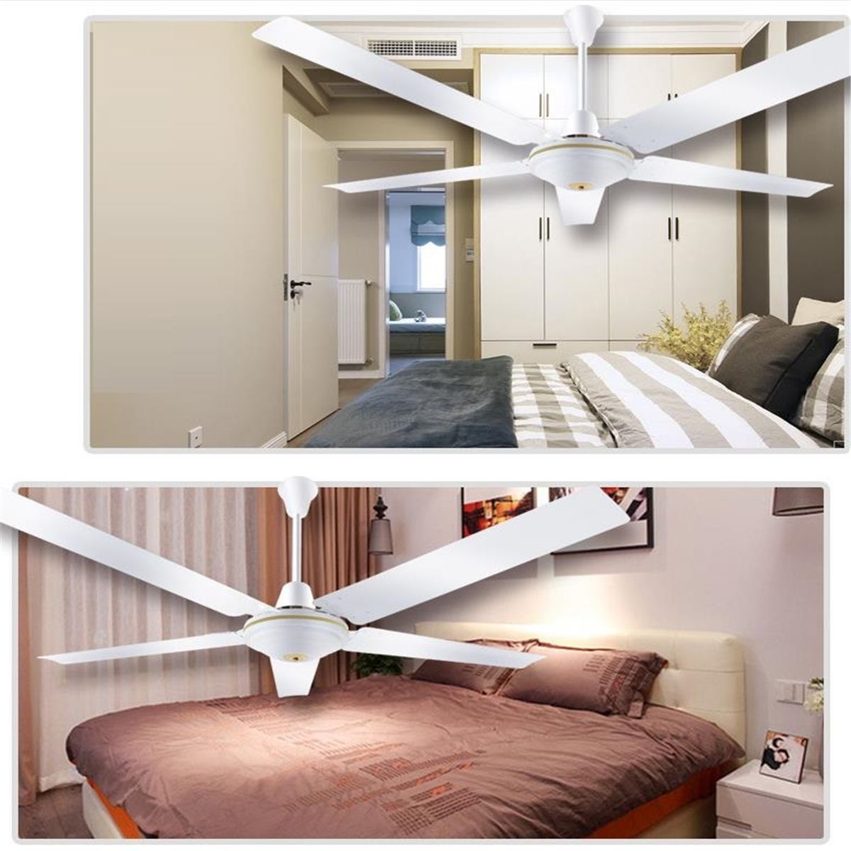 220V---50Hz-120W-Power-5-Blades-Mini-Energy-Saving-Ceiling-Fan-1525526