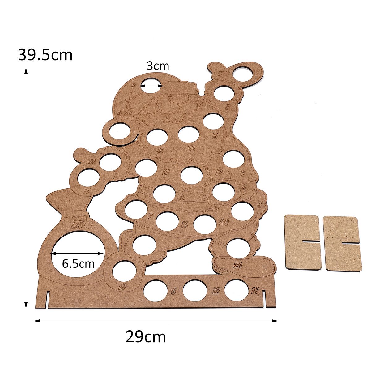 25-Holes-Wooden-Christmas-Advent-Calendar-Chocolates-Box-Xmas-Gift-Case-Decorations-1460330