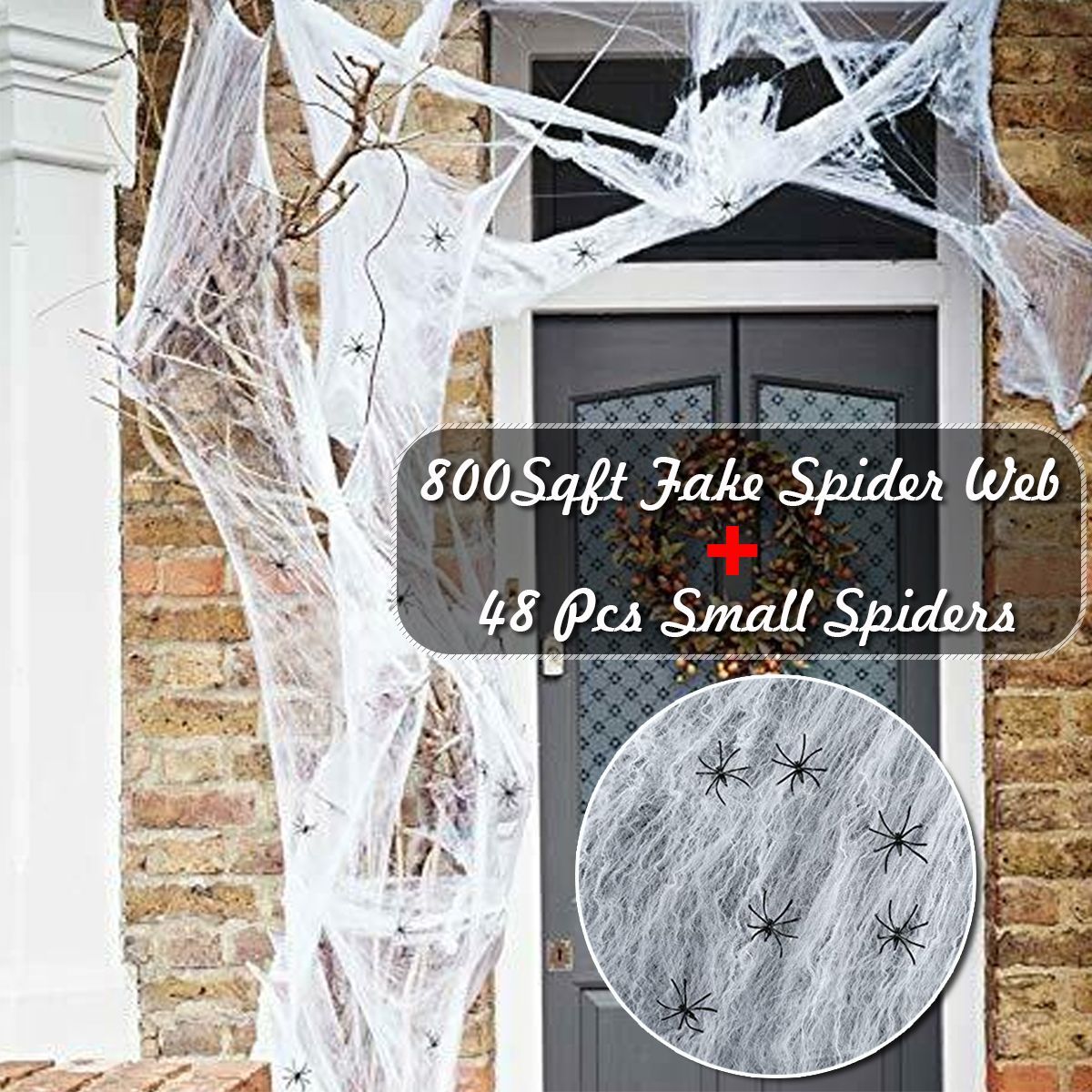 250g-Spider-Web-With-48Pcs-Small-Spiders-Halloween-Outdoor-Party-Decorations-Props-Supplies-1730880