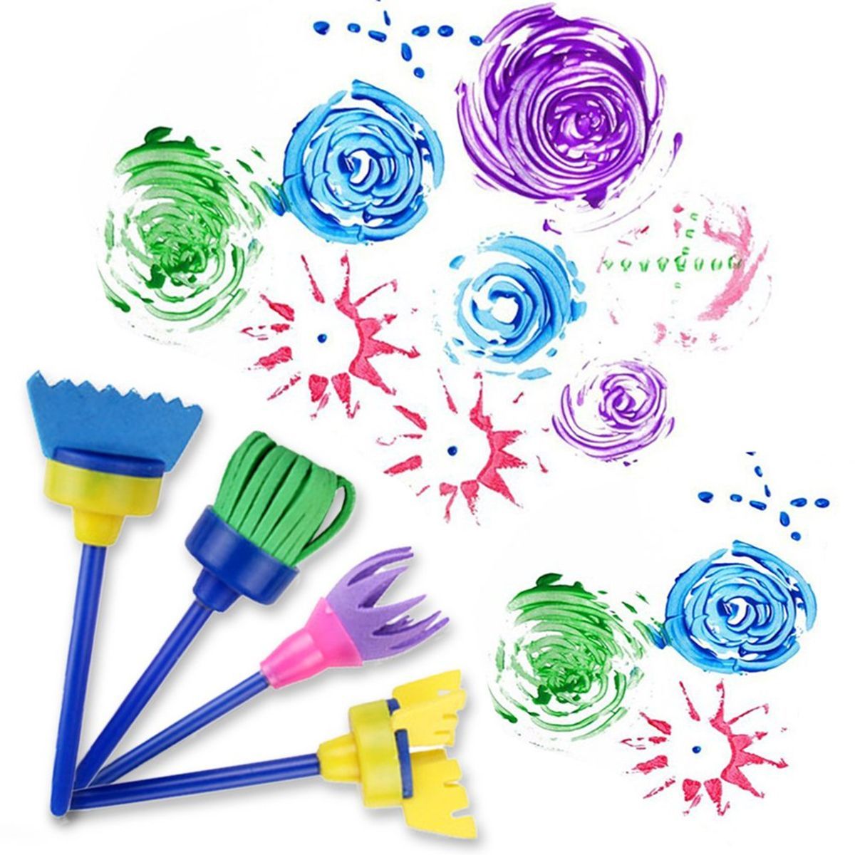 27Pcs-Drawing-Stamp-Painting-Pen-Sponge-Brushes-Storage-Bag-Set-Children-Toys-Gift-1513615