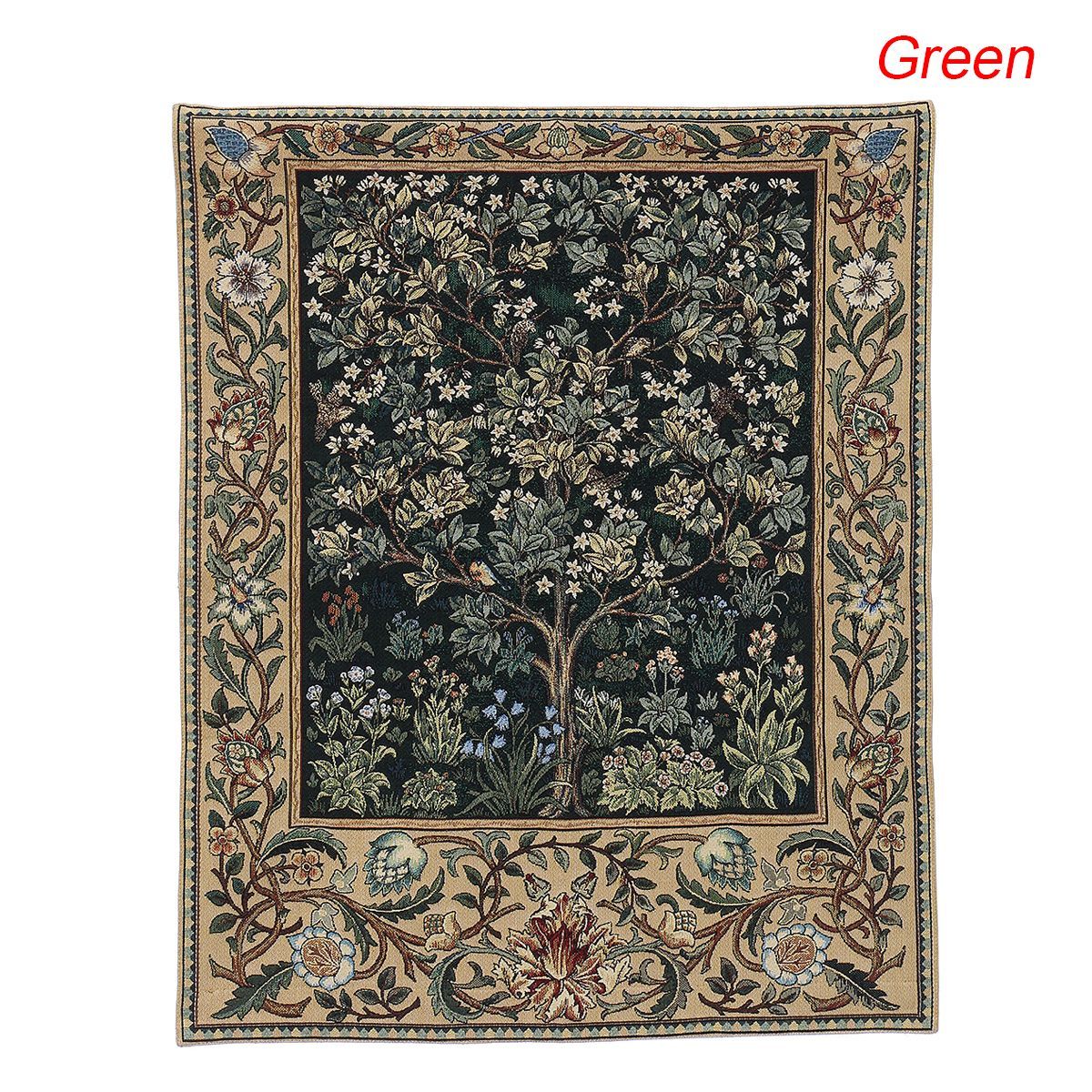 27X35-William-Morris-Tree-of-Life-Fine-Art-Tapestry-Wall-Hanging-Home-Decorations-1477349