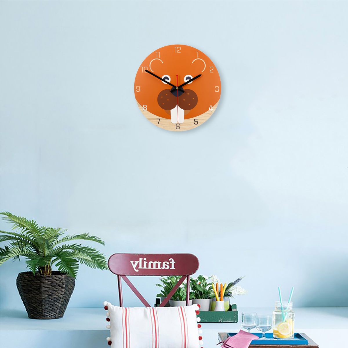 28cm-Animal-Mute-Round-Wall-Clock-Modern-Home-Living-Room-Kitchen-Watch-Decor-1450509