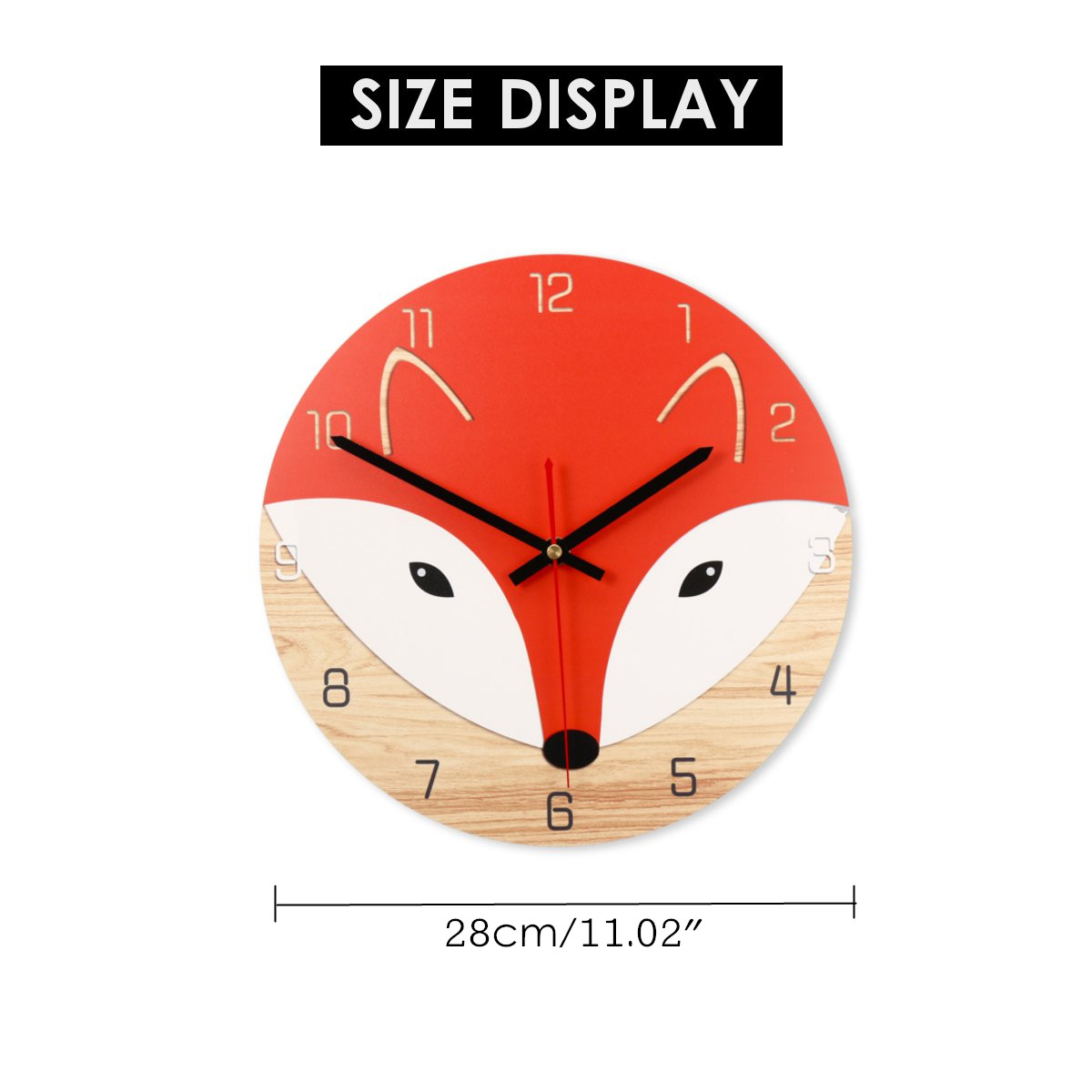 28cm-Animal-Mute-Round-Wall-Clock-Modern-Home-Living-Room-Kitchen-Watch-Decor-1450509