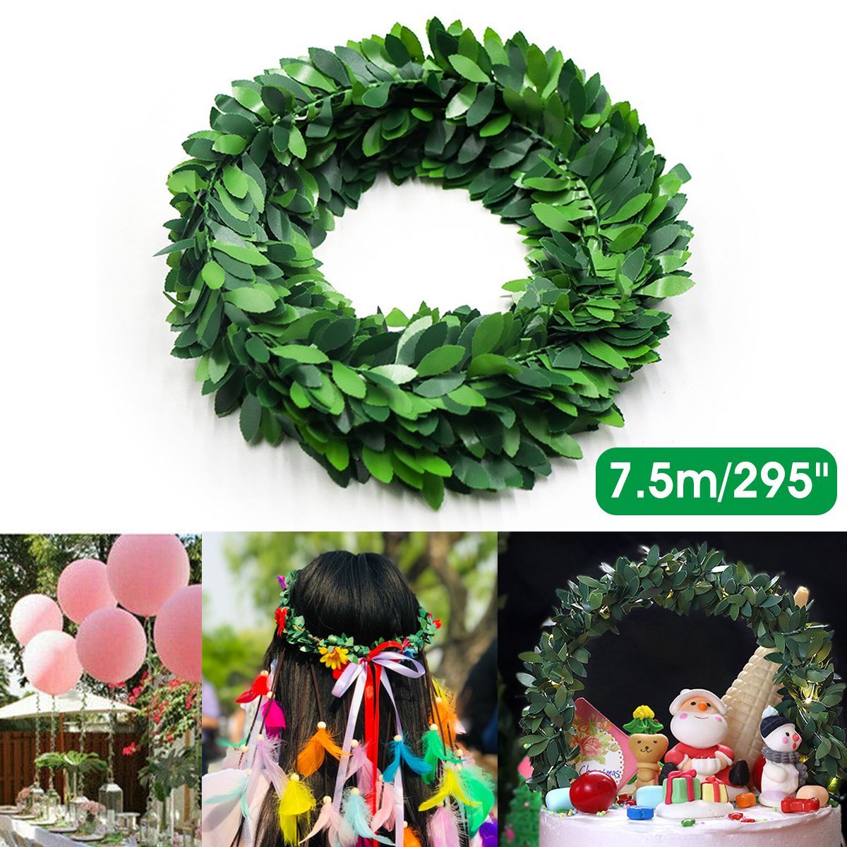 295-Inch-Ivy-Leaf-Garland-Green-Plant-Plastic-Vine-Foliage-Plastic-Iron-Wire-Decor-1694280