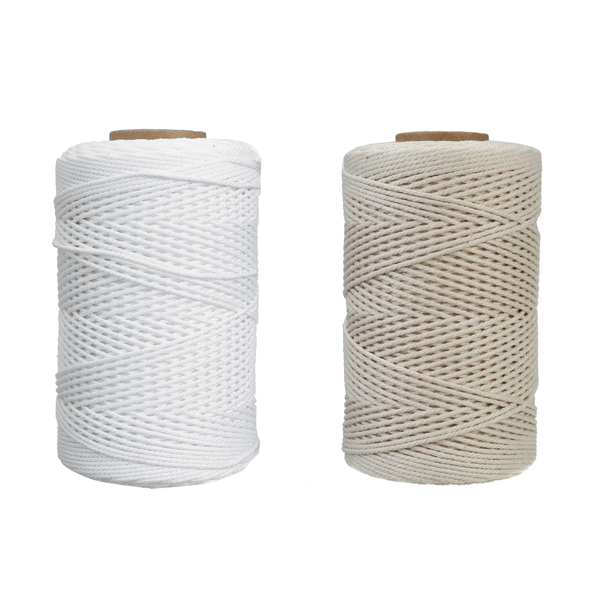 2mm-200M-BeigeWhite-DIY-Cotton-Twisted-Cord-Rope-Craft-Macrame-String-Natural-1768265