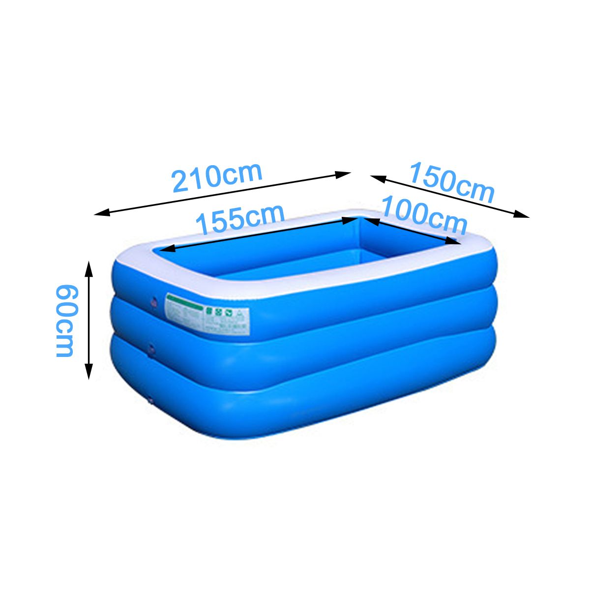 3-Layer-Blue-And-White-Inflatable-Foldable-Portable-Swimming-Pool-Bathtub-for-Adult-Children-Home-1708546