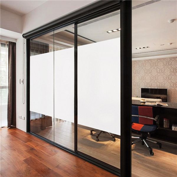 30cm-12M-Frosted-Window-Tint-Glass-Privacy-PVC-Film-For-DIY-HomeOfficeStore-1118923