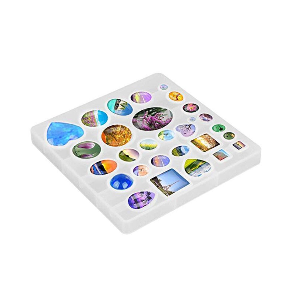 31PcsSet-5-Styles-Pendant-Trays-Set-DIY-Jewelry-Bezel-Making-Crystal-Bracelet-Pendant-Silicone-Resin-1531131