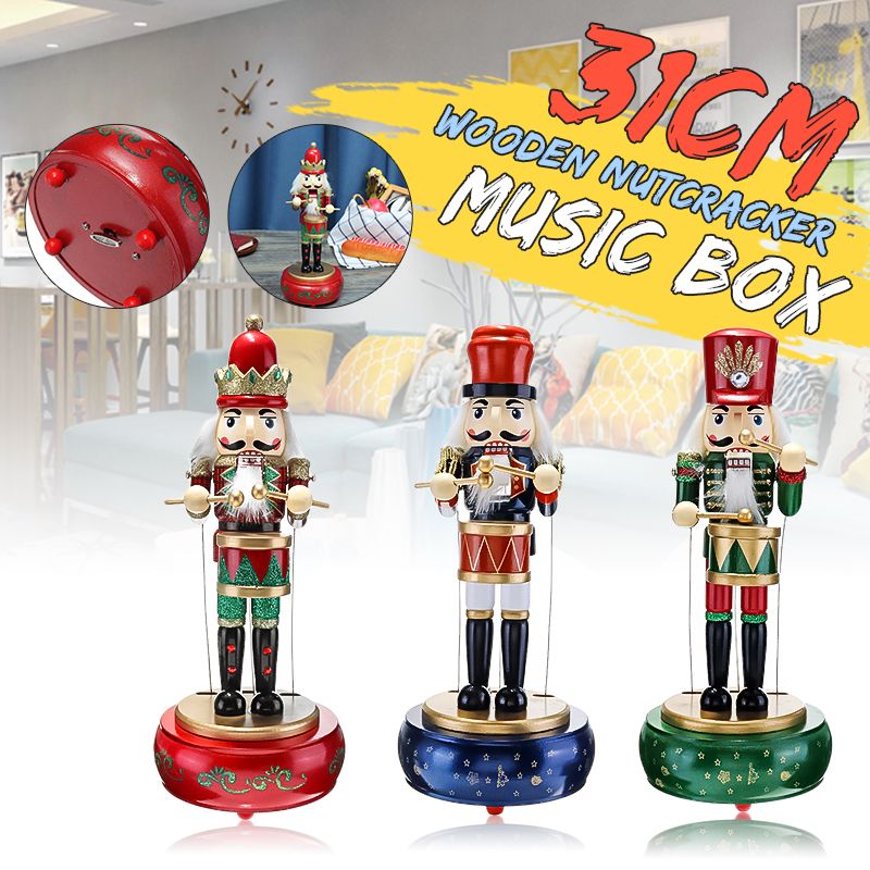 32CM-Wooden-Guard-Nutcracker-Soldier-Toy-Music-Box-Christmas-Decorations-Xmas-Gift-1605612