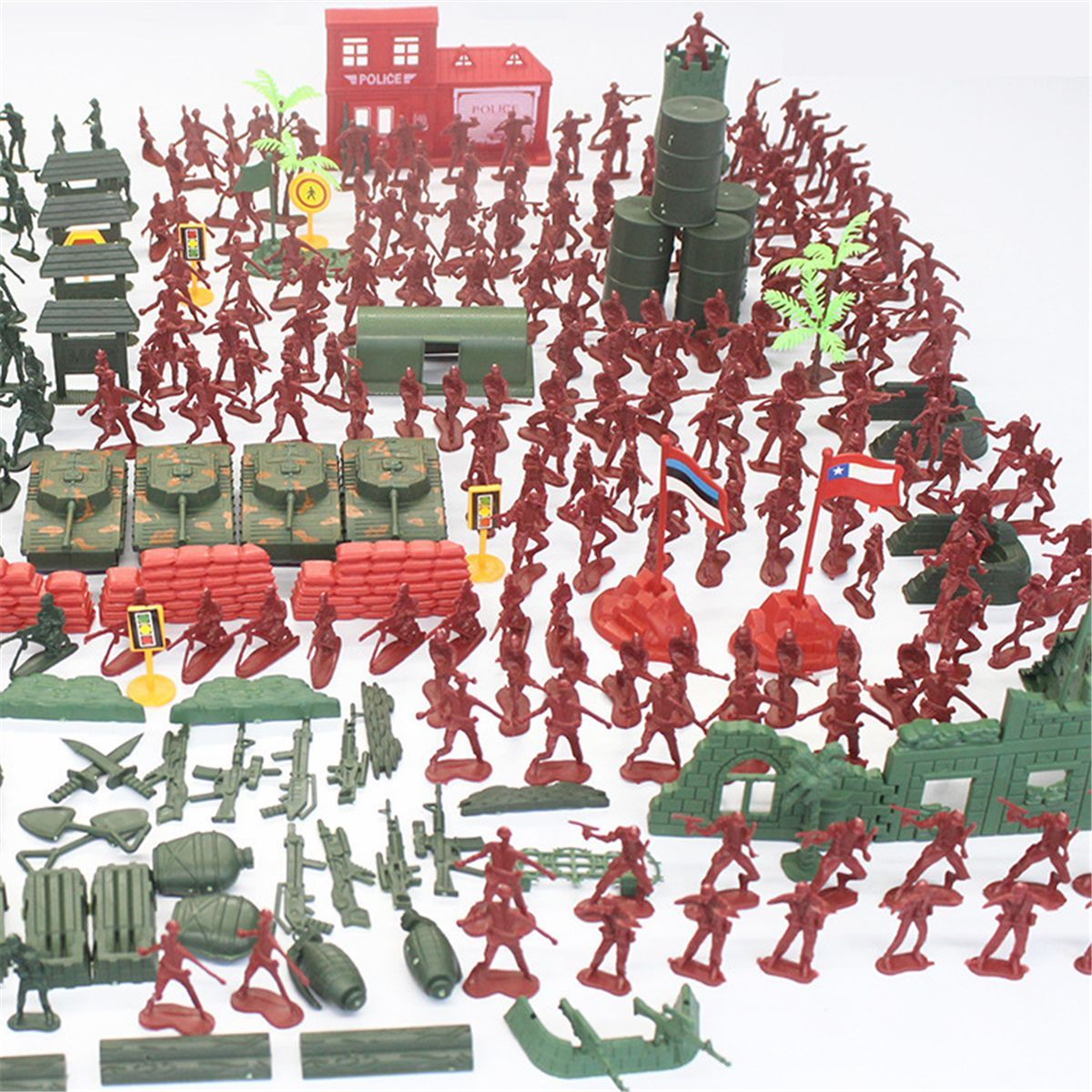 330pcs-Military-Plastic-Model-Playset-Toy-Soldiers-Figures-amp-Accessories-Kid-Toys-1472907