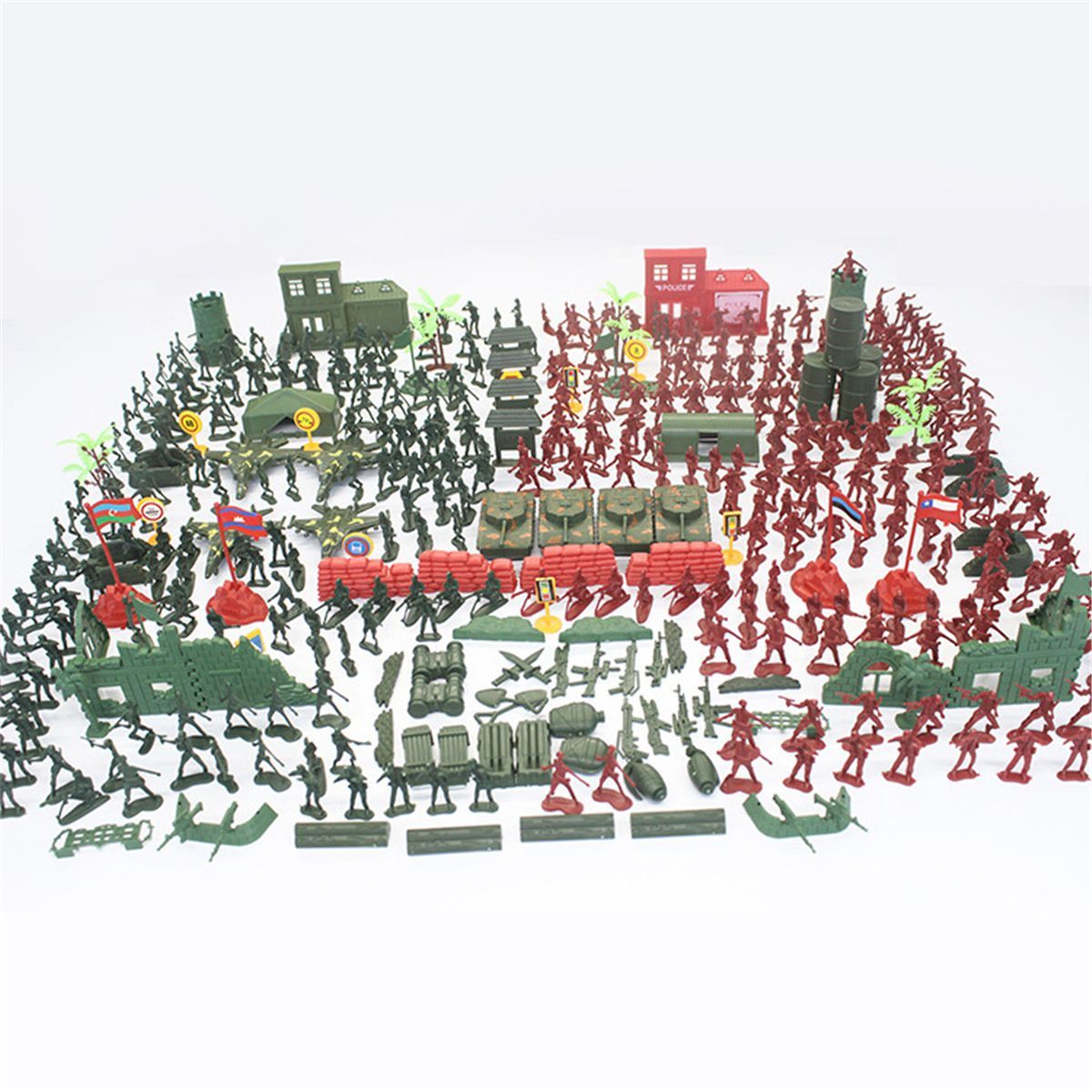 330pcs-Military-Plastic-Model-Playset-Toy-Soldiers-Figures-amp-Accessories-Kid-Toys-1472907