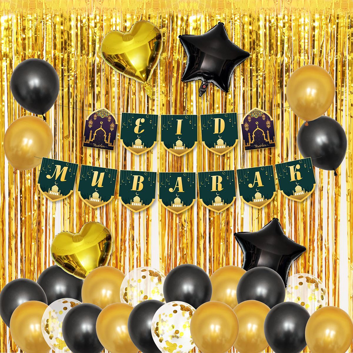 37PcsSet-Eid-Ramadan-Mubarak-Pentagram-Baner-Party-Foil-Balloons-Home-Decor-1695580