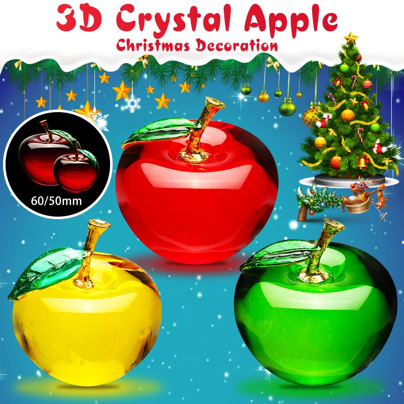 3D-Glaze-Crystal-Apple-Figurine-Glass-Paperweight-Wedding-Favor-Decor-60mm50mm-1378121