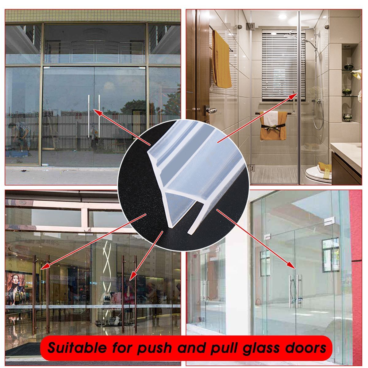 3M-h-Shape-Bath-Shower-Screen-Door-Window-Water-Sealing-Strip-Straight-681012mm-1679145