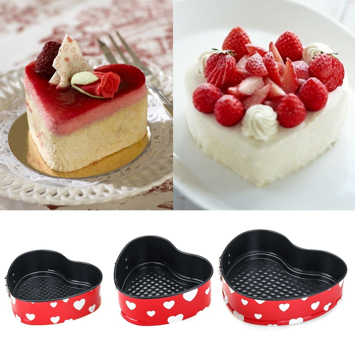 3Pcs--kit-Mini-Cake-Bake-Mould-With-Removable-Bottom-Heart-Shape-Baking-Kitchen-1649395