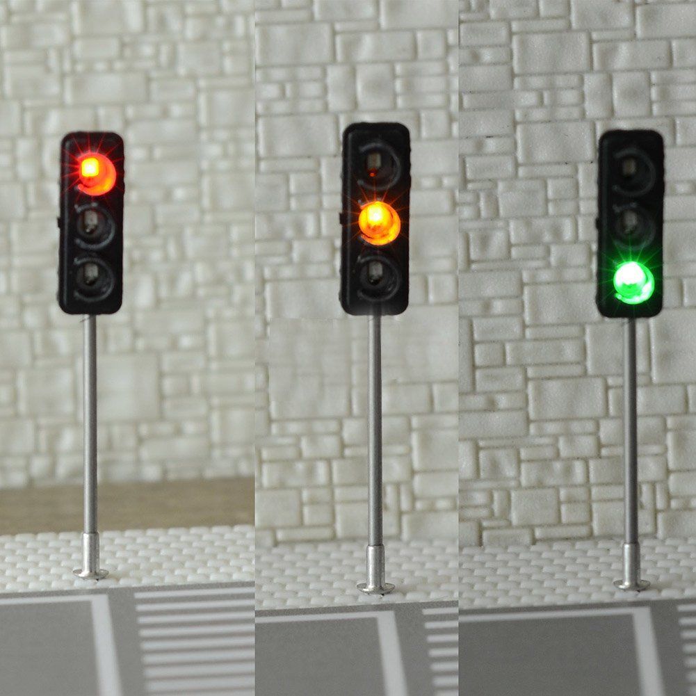 3Pcs-50mm-DIY-Model-3-Light-Traffic-Lights-Signal-Architecture-Street-Train-1365434