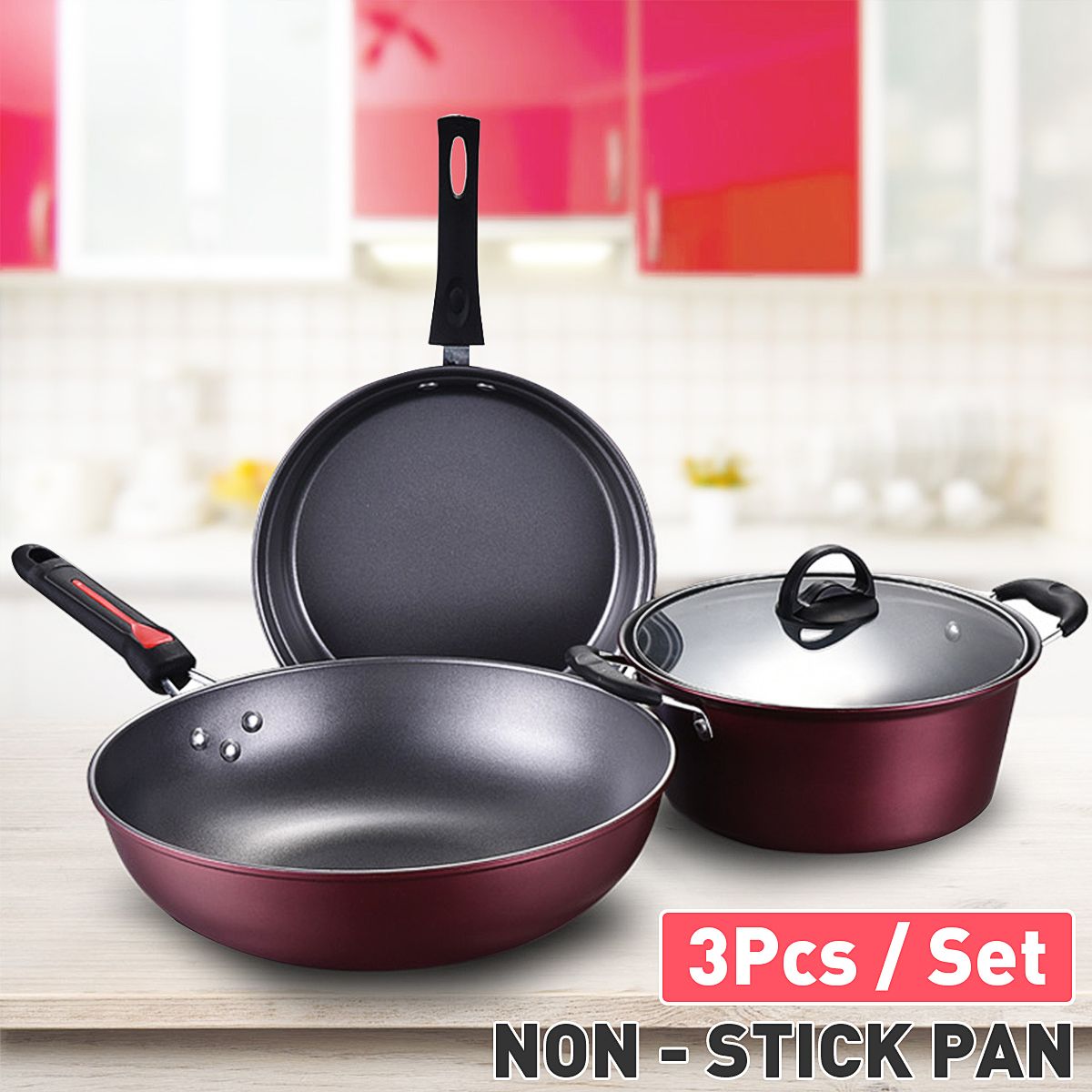 3Pcs-Non-stick-Kitchen-Cookware-Frying-Pan-Soup-Pot-Wok-Set-Cooking-Cooker-Tool-1708925