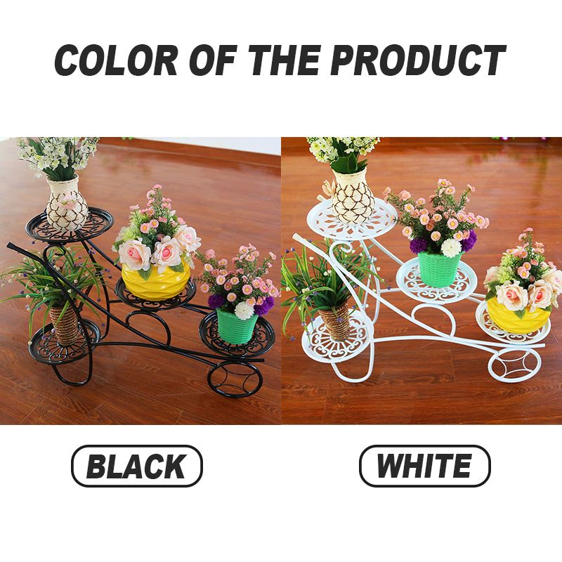 4-Tier-Metal-Shelves-Flower-Pot-Plant-Stand-Display-Indoor-Outdoor-Garden-1743697