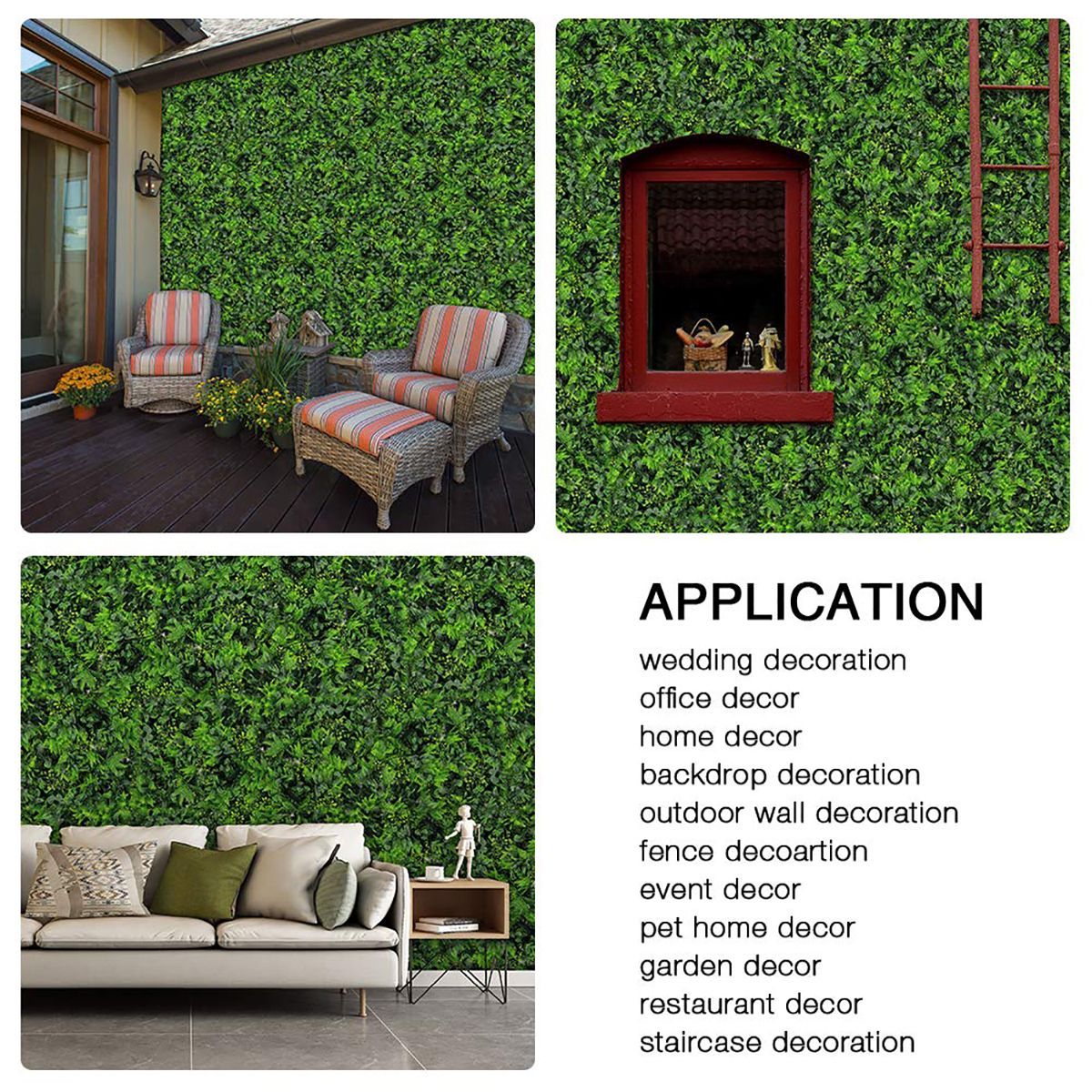 4060CM-Artificial-Topiary-Hedges-Panels-Plastic-Faux-Shrubs-Fence-Mat-Greenery-Wall-Backdrop-Decor-G-1729461