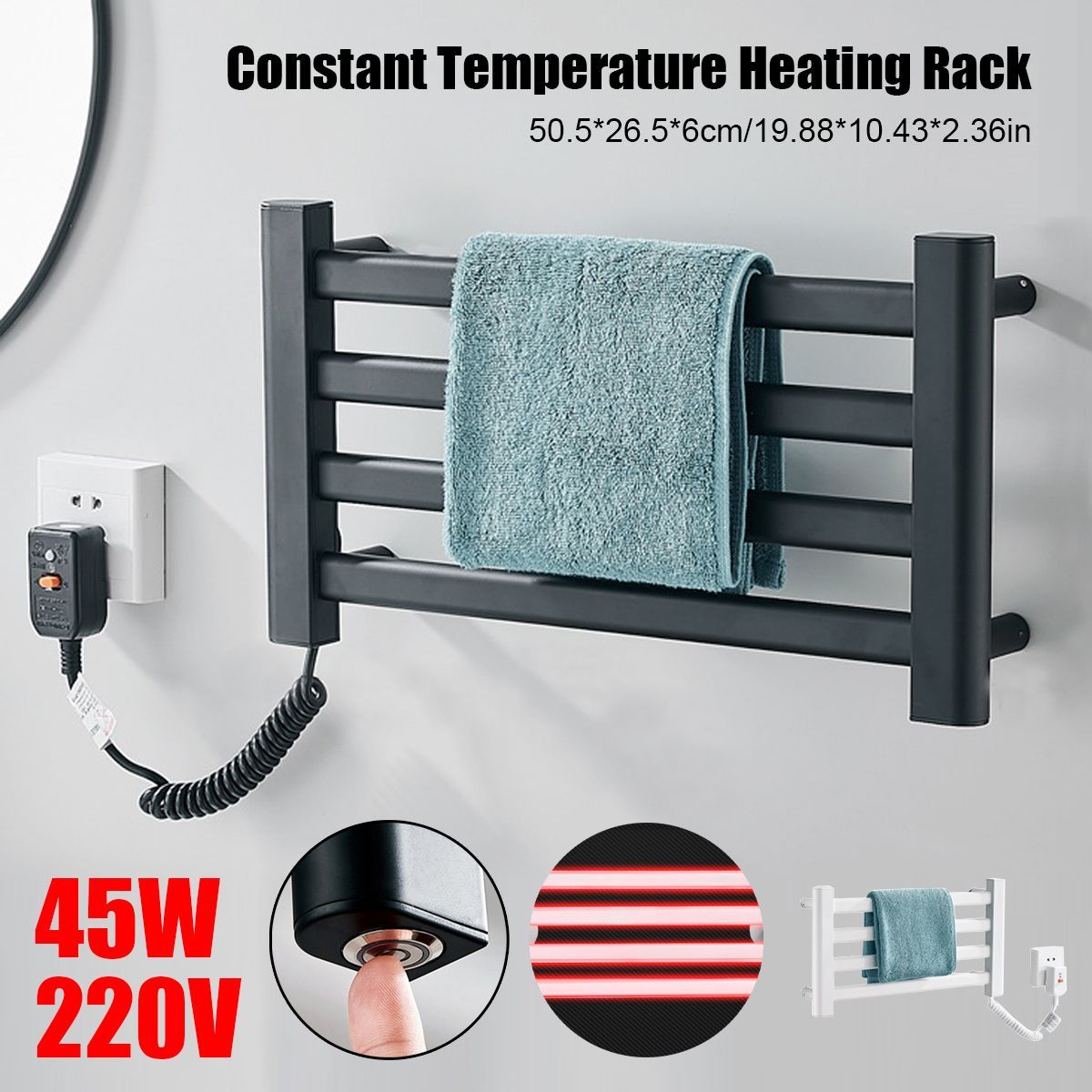 45W-55-Constant-Temperature-Heating-Rack-Waterproof-IPX4-Electric-Towel-Warmer-1761639