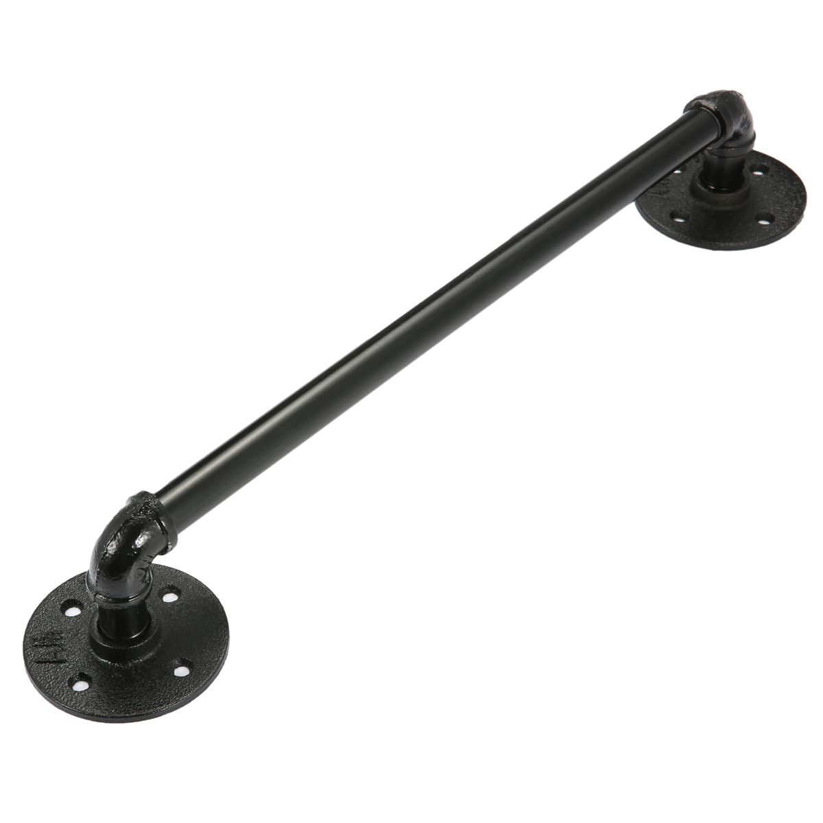 49cm-Industrial-Pipe-Door-Handle-Shelf-Bracket-Black-Steampunk-Pipe-with-Flange-for-Home-Shop-Bath-1218430