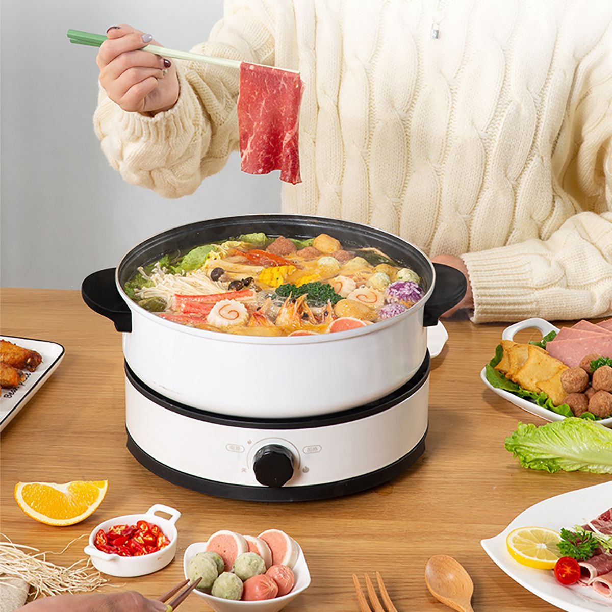 4L-Electric-Cooker-Heating-Pan-Hot-Pot-Soup-Cooking-Plate-BBQ-Grill-Non-stick-1682714