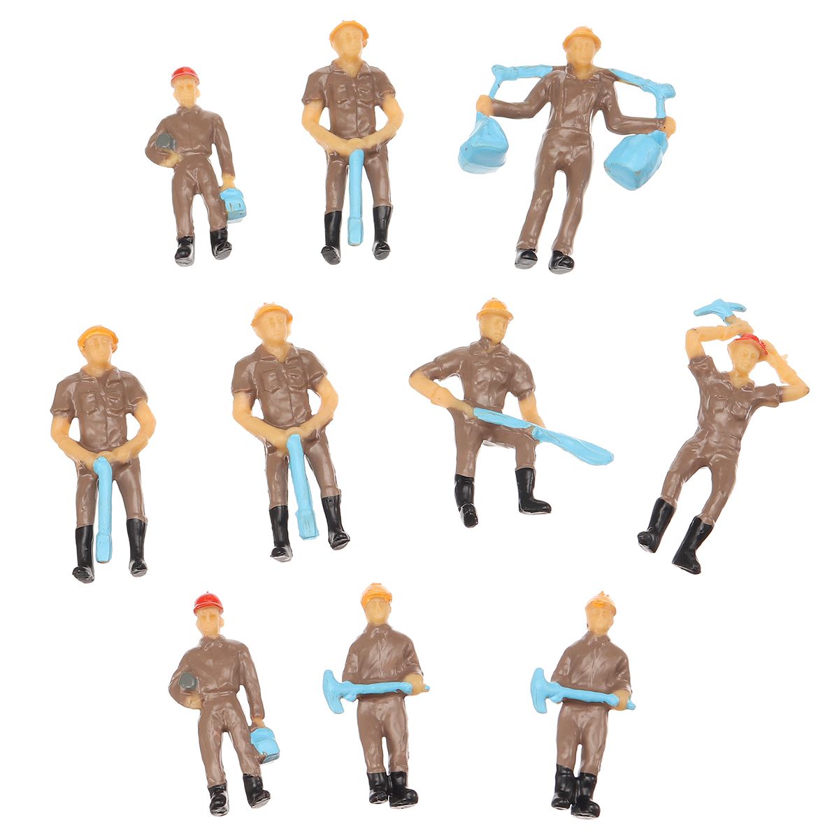 50Pcs-142-Scale-Model-Workers-Figures-Sandboxie-Train-Track-Railroad-People-1707425