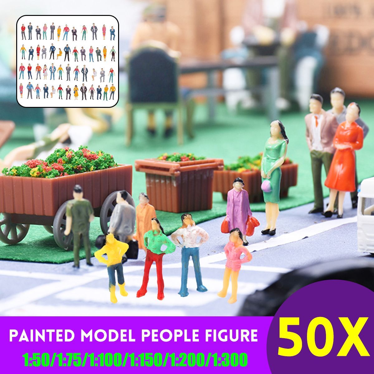 50Pcs-6-Sizes-Painted-Model-People-Figure-Seated-Passenger-Kids-Toys-Gift-1666246