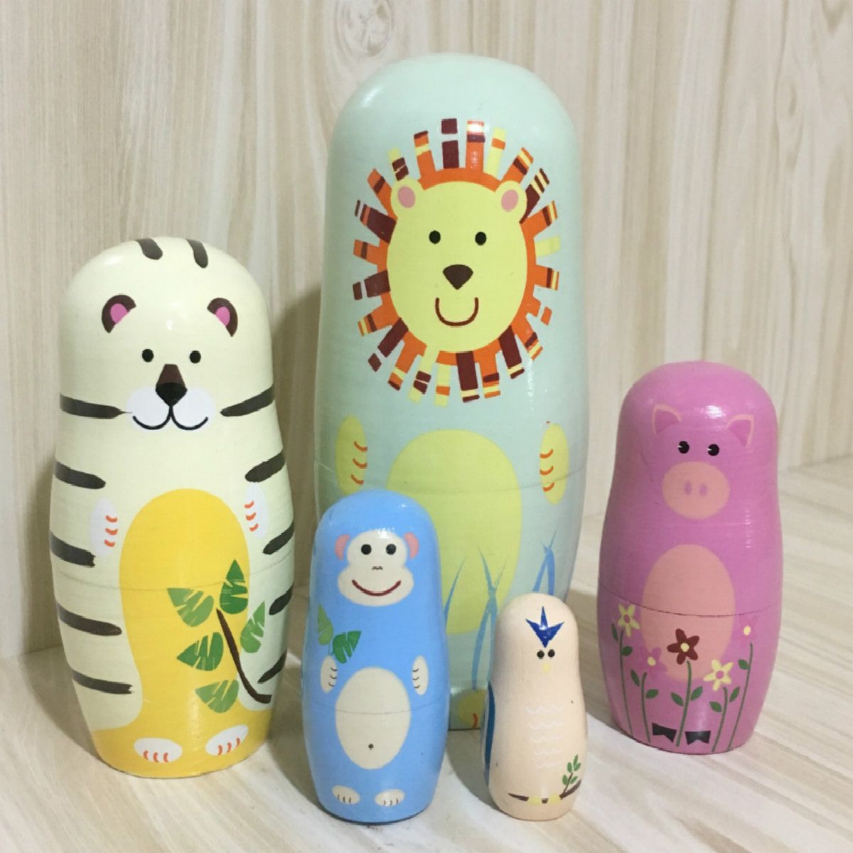 5PcsSet-Matryoshka-Animal-Wooden-Russian-Doll-Nesting-Dolls-Christmas-Kids-Gift-Decorations-1518287