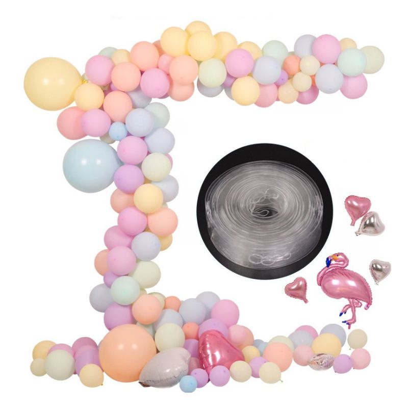 5m-Double-hole-Irregular-Balloon-Chain-Transparent-Balloon-Fixed-Tool-1544915
