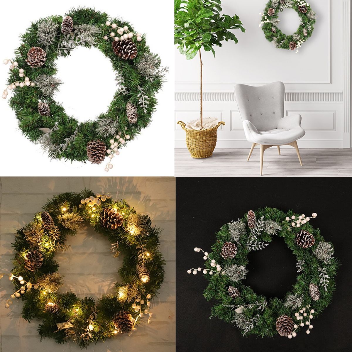 60CM-LED-Light-Christmas-Garland-Xmas-Nuts-Home-Shop-Door-Wall-Wreath-Decorations-1553565